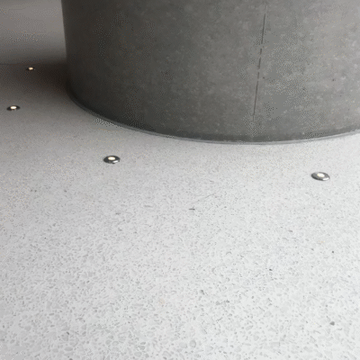 wykończenie przy słupie